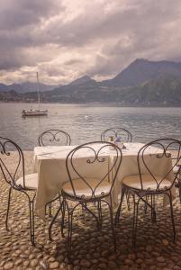 Cafe View of Lake Como Italy